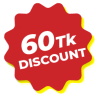 60 taka discount