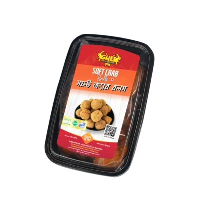 Gher_ Soft Crab Balls. Price : 450 taka . Ready To Fry