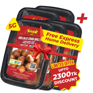 Gher's 5G Masala Crab Balls
