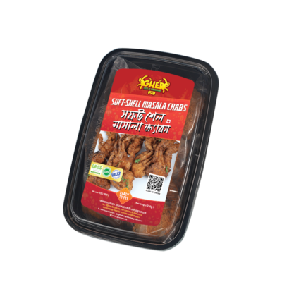 Gher's Soft Shell Masala Crabs