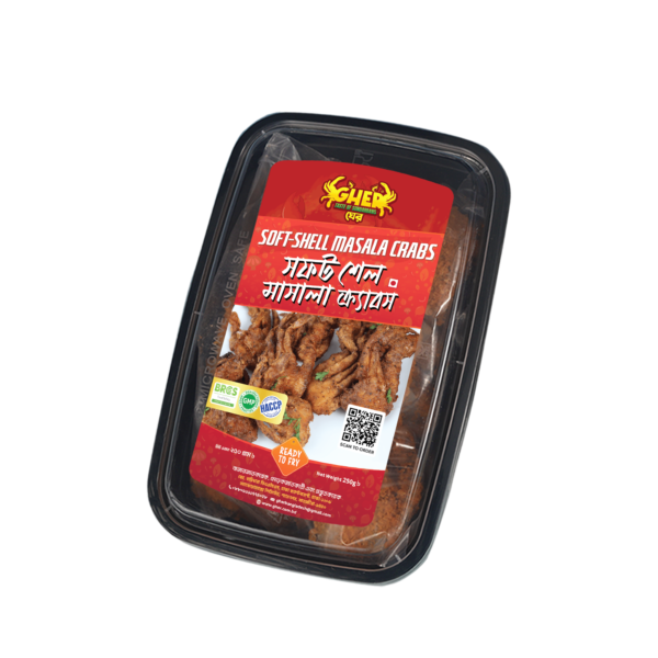 Gher's Soft Shell Masala Crabs