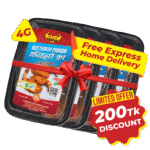 Gher butterfly prawn 4 pack bundle black tiger shrimp free delivery 200 taka discount