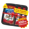 Gher Headless Tiger Prawn 3 box combo offer with ৳100 discount and free express home delivery in Bangladesh.