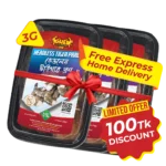 Gher Headless Tiger Prawn 3 box combo offer with ৳100 discount and free express home delivery in Bangladesh.