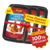 Gher Masala Butterfly Prawn 3 box combo offer with ৳100 discount and free express home delivery in Bangladesh.