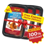 Gher Masala Butterfly Prawn 3 box combo offer with ৳100 discount and free express home delivery in Bangladesh.