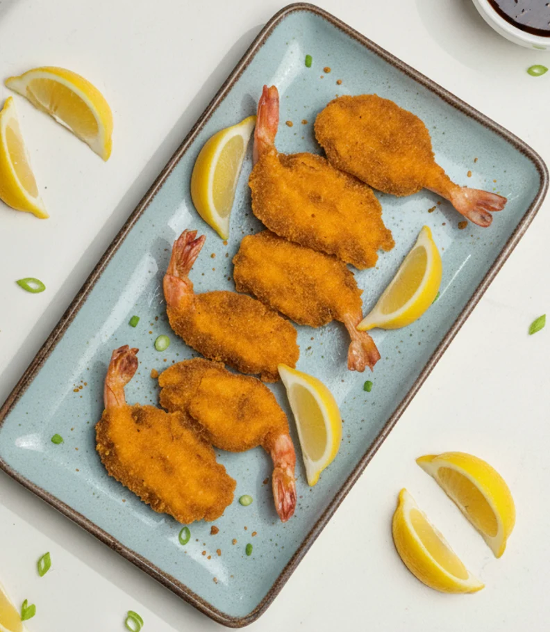 Gher Butterfly Prawn – Crispy Ready to Fry Gher Butterfly Prawn crispy ready to fry
